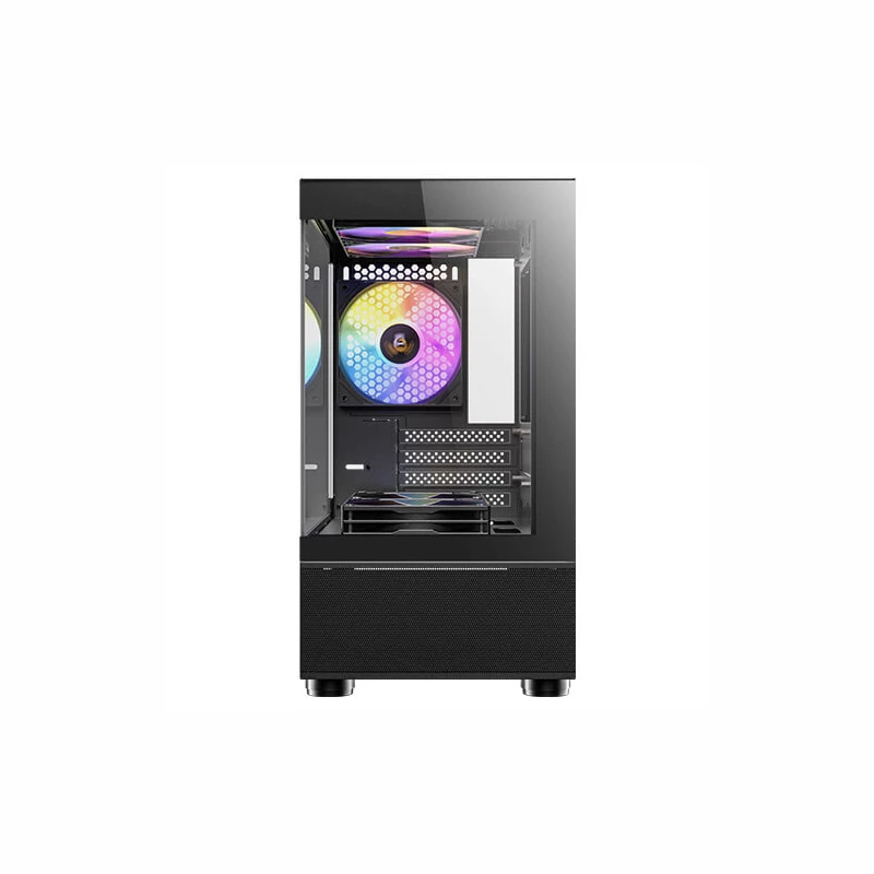Caixa de gaming mini-torre Antec CX200M Elite Micro-ATX | ITX RGB - preto
