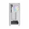 Caixa gaming ATX Mid-Tower Antec CX300 ARGB, branco, vidro temperado, 4 ventoinhas ARGB