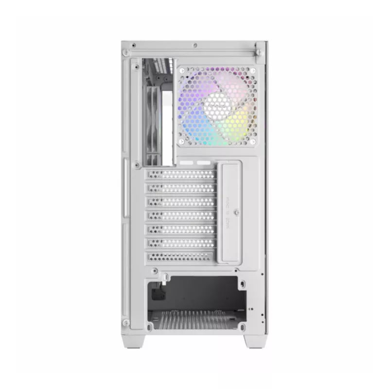 Caixa gaming ATX Mid-Tower Antec CX300 ARGB, branco, vidro temperado, 4 ventoinhas ARGB