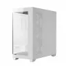 Caixa gaming ATX Mid-Tower Antec CX300 ARGB, branco, vidro temperado, 4 ventoinhas ARGB