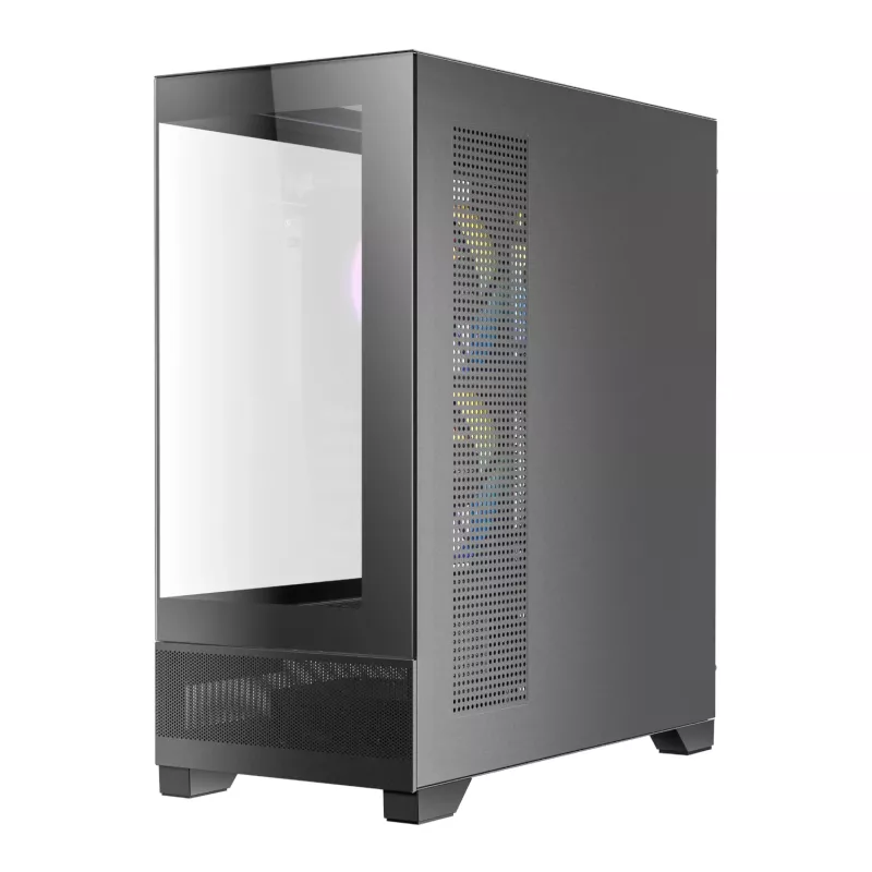 Caixa de gaming mid-tower Antec CX700 ARGB B - vidro temperado, 4 ventoinhas ARGB, suporte E-ATX, preto