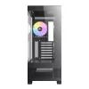 Caixa de gaming mid-tower Antec CX700 ARGB B - vidro temperado, 4 ventoinhas ARGB, suporte E-ATX, preto