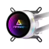 Refrigeração líquida para CPU all-in-one Antec Luna 360 ARGB - branco, radiador 360mm, 3 ventoinhas ARGB PWM de 120mm, compatível com Intel e AMD