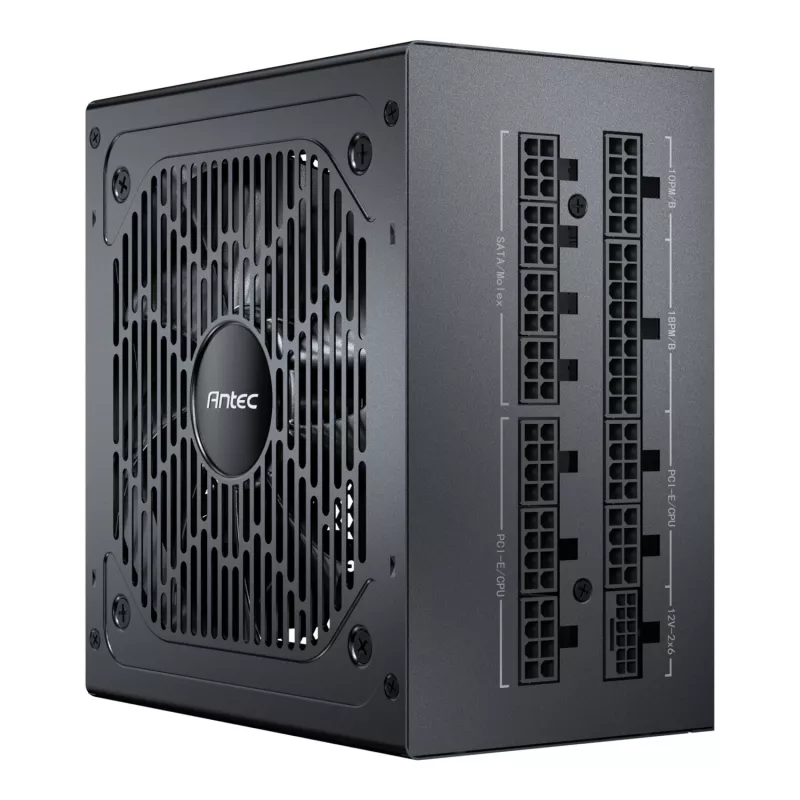 Fonte de alimentação totalmente modular Antec MEGA 850W 80 PLUS Gold ATX3.1 PCIE 5.1