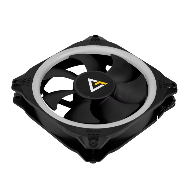 Ventoinha de caixa Antec Prizm 120 ARGB pack de 5 + controlador - preto