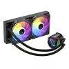 Refrigeração líquida AIO para CPU Antec VORTEX LUM 240 ARGB – preto