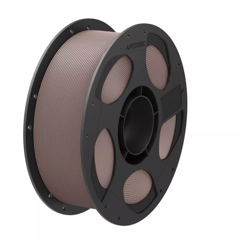 Filamento PLA Anycubic 1,75 mm castanho – 1 kg filamento para impressora 3D