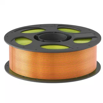 Anycubic PLA Silk Filamento Tri-Color: vermelho amarelo verde - 1.75mm 1kg