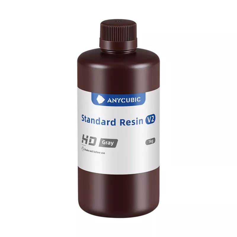 Anycubic Standard V2 1kg Resina HD Cinzento
