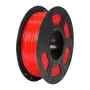Filamento TPU Anycubic (Vermelho Transparente) 1 kg