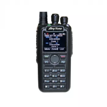 Anytone AT-D878UV II Rádio bidirecional portátil DMR/Analógico 3100 mAh