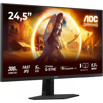 AOC 25G4SRE 24,5 polegadas Full HD IPS 180Hz Gaming monitor (recondicionado)