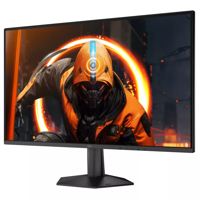AOC 27G50F monitor gaming 27 polegadas Full HD IPS, 1920x1080, 180Hz, 4ms, HDR10, FreeSync Premium, HDMI/DisplayPort, VESA, preto