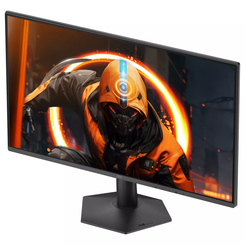 AOC 27G50F monitor gaming 27 polegadas Full HD IPS, 1920x1080, 180Hz, 4ms, HDR10, FreeSync Premium, HDMI/DisplayPort, VESA, preto