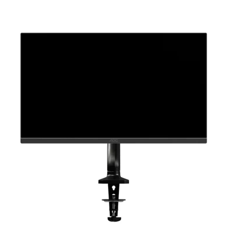 Braço de monitor articulado individual AOC AS110D0 – fixação à secretária – alumínio – preto – para LCD até 27 polegadas