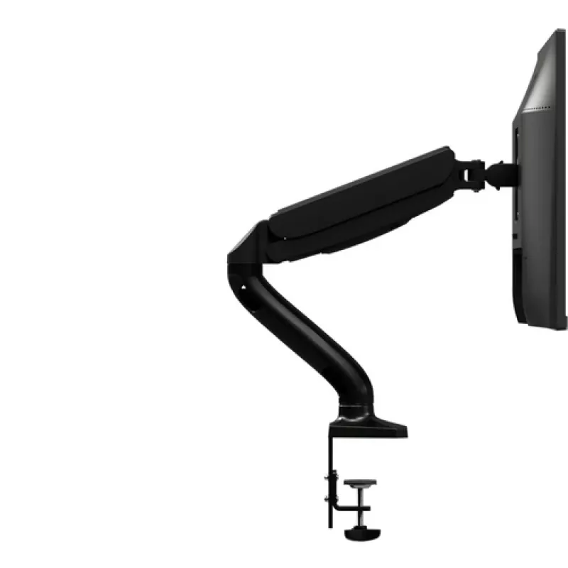 Braço de monitor articulado individual AOC AS110D0 – fixação à secretária – alumínio – preto – para LCD até 27 polegadas