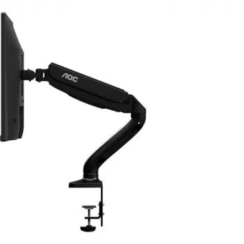 Braço de monitor articulado individual AOC AS110D0 – fixação à secretária – alumínio – preto – para LCD até 27 polegadas
