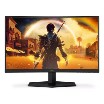 Monitor gaming curvo AOC C24G42FE 23,6 polegadas Full HD VA – 180Hz, 4ms, HDR, FreeSync Premium, HDMI e DisplayPort