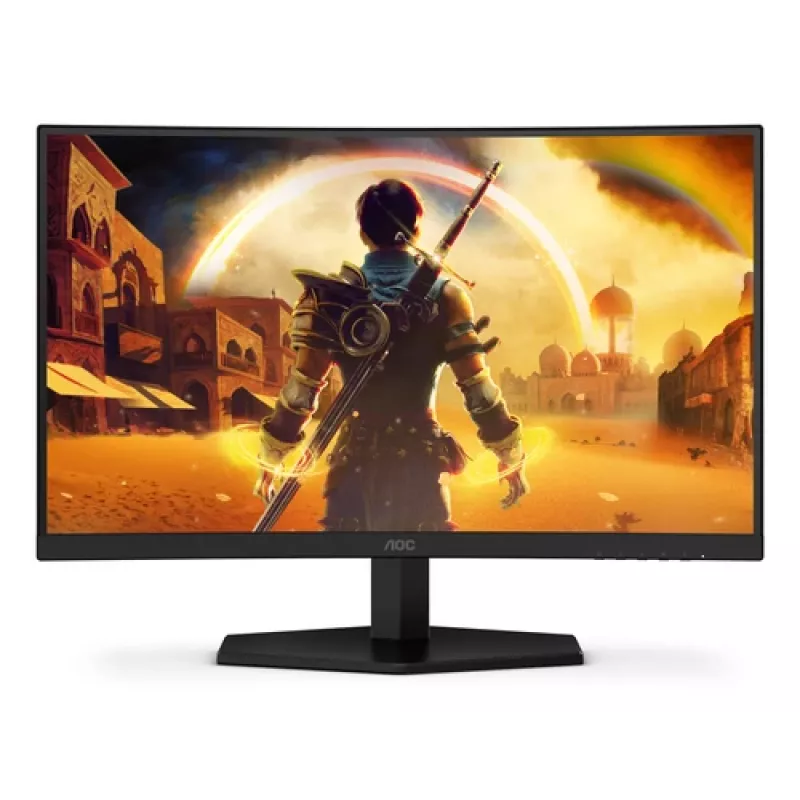 Monitor gaming curvo AOC C24G42FE 23,6 polegadas Full HD VA – 180Hz, 4ms, HDR, FreeSync Premium, HDMI e DisplayPort