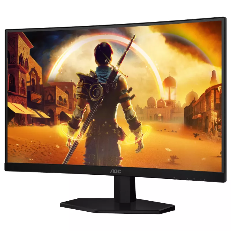 AOC C27G42FE - Monitor Curvo VA Full HD de 68,6 cm (27 polegadas), 180Hz, 4ms, HDR10, HDMI/DisplayPort, VESA
