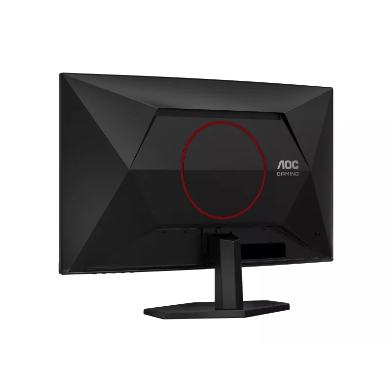 Monitor gaming curvo AOC C27G42ZEP 27 polegadas Full HD VA, 240Hz, 0,5ms MPRT, preto/vermelho