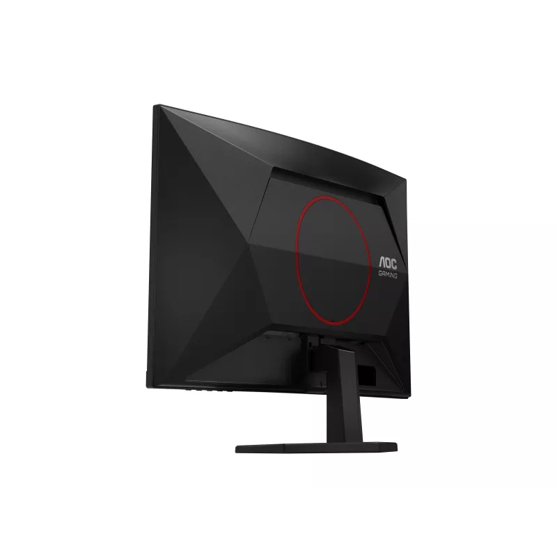 Monitor gaming curvo AOC C27G42ZEP 27 polegadas Full HD VA, 240Hz, 0,5ms MPRT, preto/vermelho