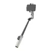 AOCHUAN M3 Pro gimbal AI tripé bastão de selfie 180 cm com lâmpada LED e iluminação RGB preto