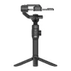 AOCHUAN S3 gimbal para smartphone com rastreamento por IA, ecrã tátil LED, luz e powerbank