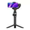 AOCHUAN S3 gimbal para smartphone com rastreamento por IA, ecrã tátil LED, luz e powerbank