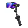 AOCHUAN S3 gimbal para smartphone com rastreamento por IA, ecrã tátil LED, luz e powerbank