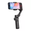 AOCHUAN X2 estabilizador gimbal standard para smartphone com reconhecimento de gestos e bastão de selfie, preto