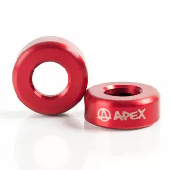 Apex Bar-Ends preto 22,2mm 6061 T6 alumínio par