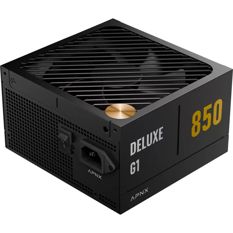 APNX DELUXE G1 850 fonte de alimentação ATX 850W 80 PLUS Gold totalmente modular preta