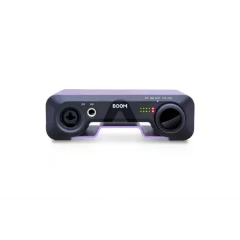Interface de áudio Apogee BOOM USB-C 2x2 24-bit/192 kHz com DSP