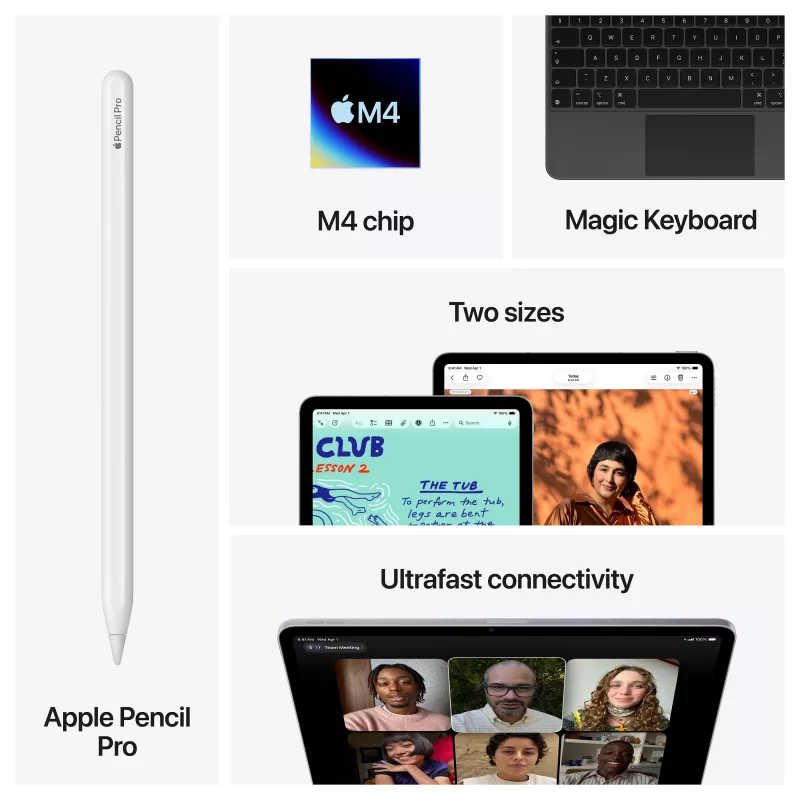Apple iPad Air M4 11 polegadas Wi-Fi + Cellular 512GB roxo