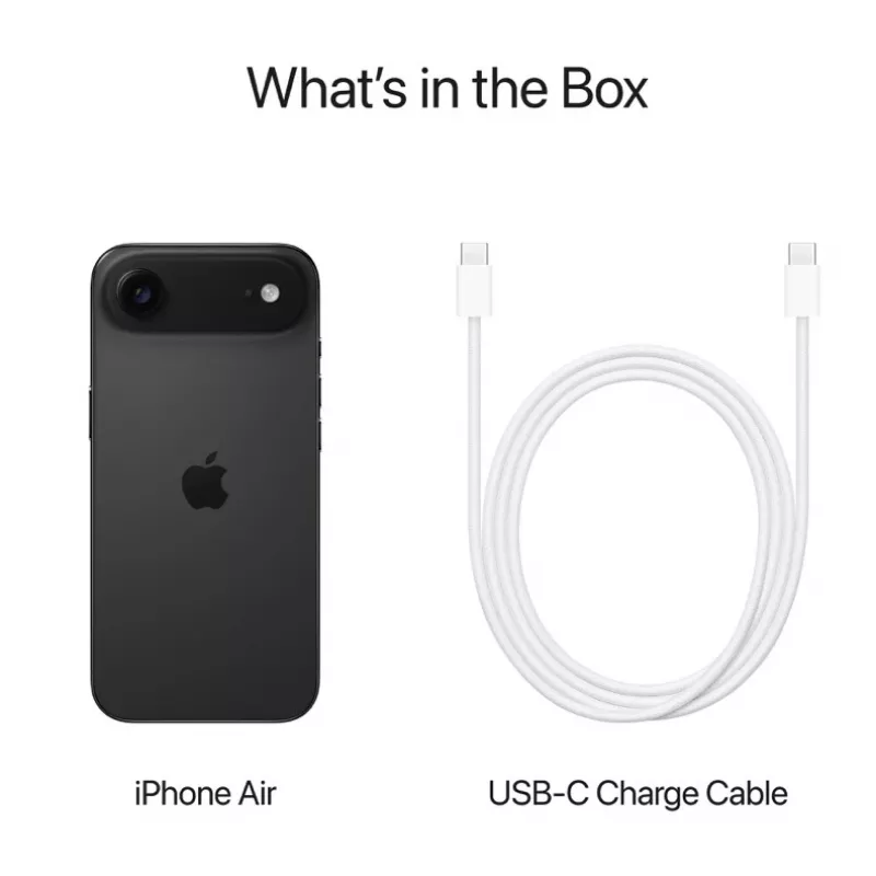 Smartphone Apple Air 256GB Space Black 5G