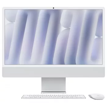 Apple Mac Studio prateado M4 Max CPU 10 núcleos GPU 10 núcleos 32GB 2TB SSD layout de teclado alemão 1Gb Ethernet vidro Nano-Texture