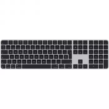 Apple Magic Keyboard com Touch ID e teclado numérico - prateado