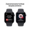 Apple Watch SE 3 (2025) GPS 40mm caixa de alumínio Midnight, pulseira desportiva Midnight S/M