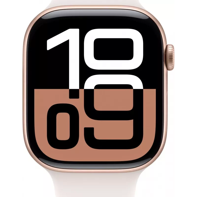 Apple Watch Series 10 LTE 42mm alumínio ouro rosa (MWX93QL/A)