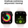 Apple Watch Series 11 GPS 46mm caixa de alumínio ouro rosa com bracelete desportiva Light Blush - S/M, modelo A3333, MEV64RK/A