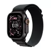 Apple Watch Ultra 3 GPS + Cellular 49mm Caixa de Titânio Preto com Alpine Loop Preto - Grande (Modelo A3281, MF0X4QR/A)