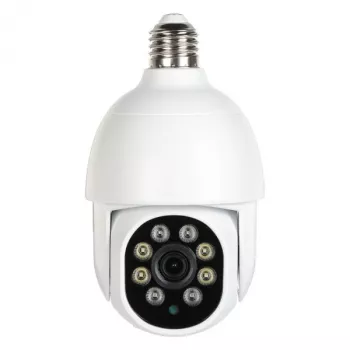 Câmara de segurança interior Wi-Fi Tuya APTI-W30S1-TUYA 3MP com rotação e inclinação