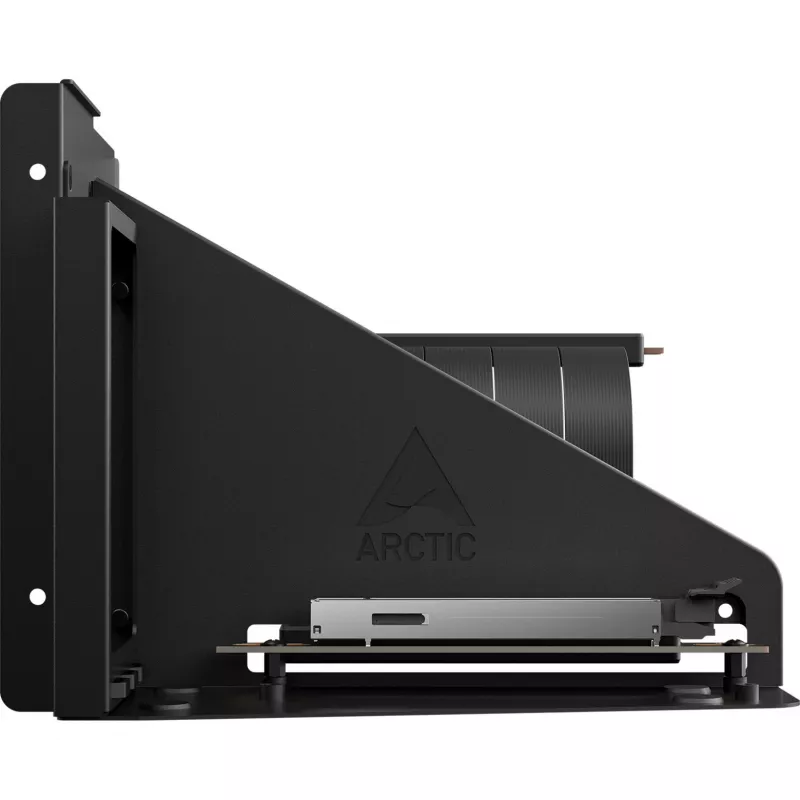 Arctic Accelero Suporte vertical para GPU Cabo riser PCIe 4.0 160 mm Preto