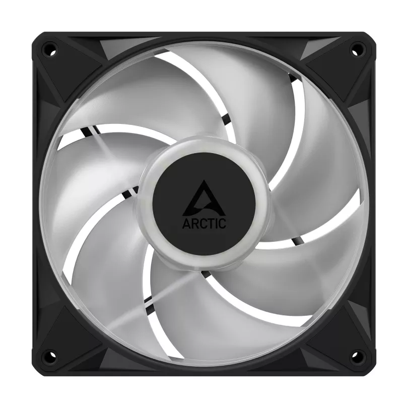 Arctic BioniX P14 ventoinha de caixa A-RGB 140mm PWM com Daisy Chain, 400-2500 rpm, 186 m³/h, preto