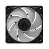 Ventoinha Arctic BioniX P14 A-RGB 140mm PWM pack de 3 - preto - RGB endereçável, 2500 rpm, 186 m³/h