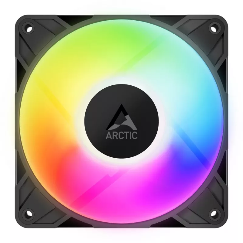 ARCTIC P12 PRO A-RGB LN pack de 3 preto ventoinha de caixa 120 mm