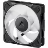 ARCTIC P12 PRO A-RGB LN pack de 3 preto ventoinha de caixa 120 mm