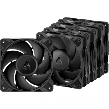 ARCTIC P12 PRO LN pack de 5 ventoinhas para caixa pretas 120 mm