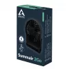 Ventilador de mesa recarregável Arctic Summair 2Go - 10 cm (preto)